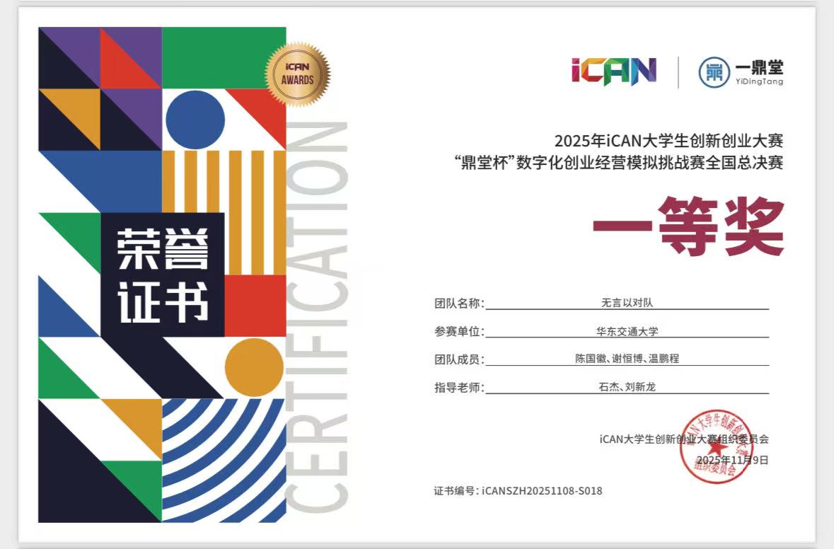 iCAN鼎堂杯